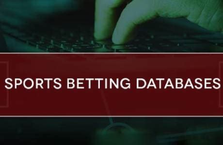 football betting database